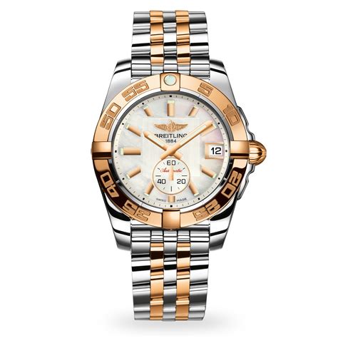 breitling galactic bi colour ladies watch|Breitling Galactic .